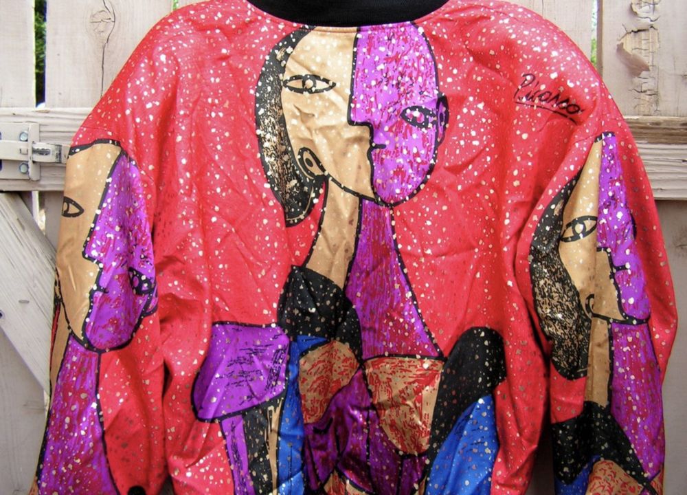 Casaco vintage com motivo Picasso marca G. Aberti