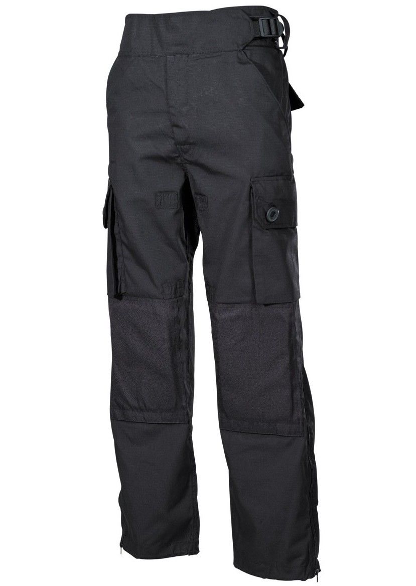 spodnie kommandohose "smock" rip stop czarne xl