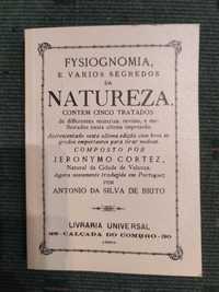 Fysiognomia e varios segredos da natureza -Jeronymo Cortez