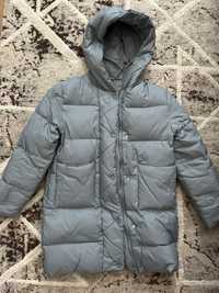 Зимова пухова куртка на дівчинку Zara 152