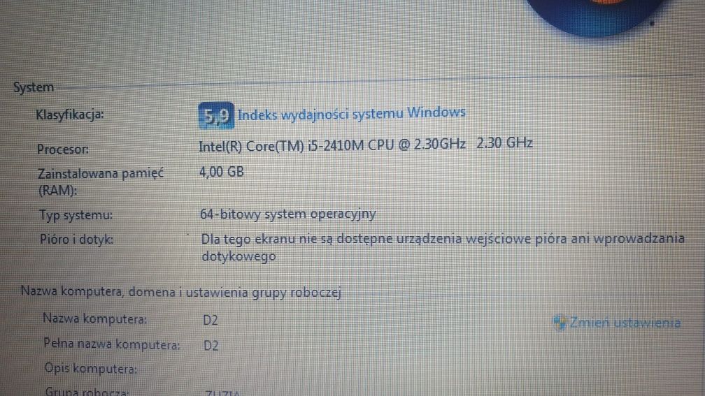 Laptop Notebook Samsung RF511