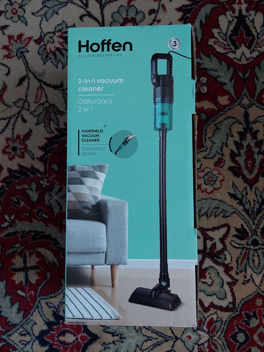 Odkurzacz pionowy hoffen 2w1 - 600 Wat
