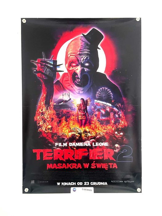 Terrifier 2 - plakat kinowy