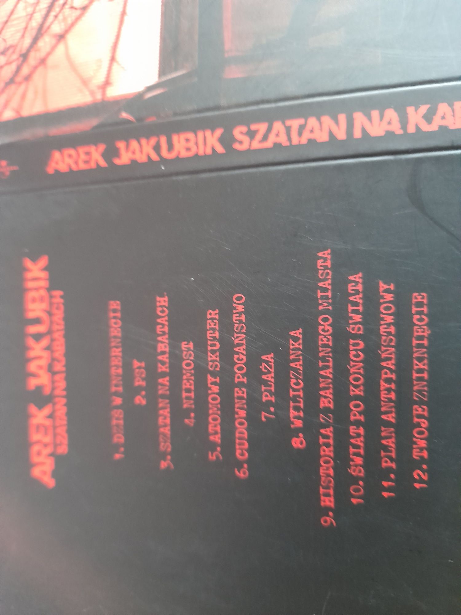 Płyta "Arek Jakubik Szatan na Kabatach"