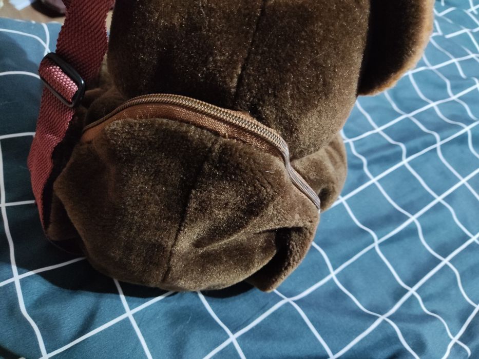 Miś z malym misiem - pleczaczek