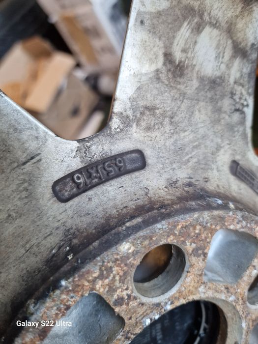 Alufelgi 16 5×108 Volvo C30 S40 S60 S80 V40 V50 V60 Orginał Komplet