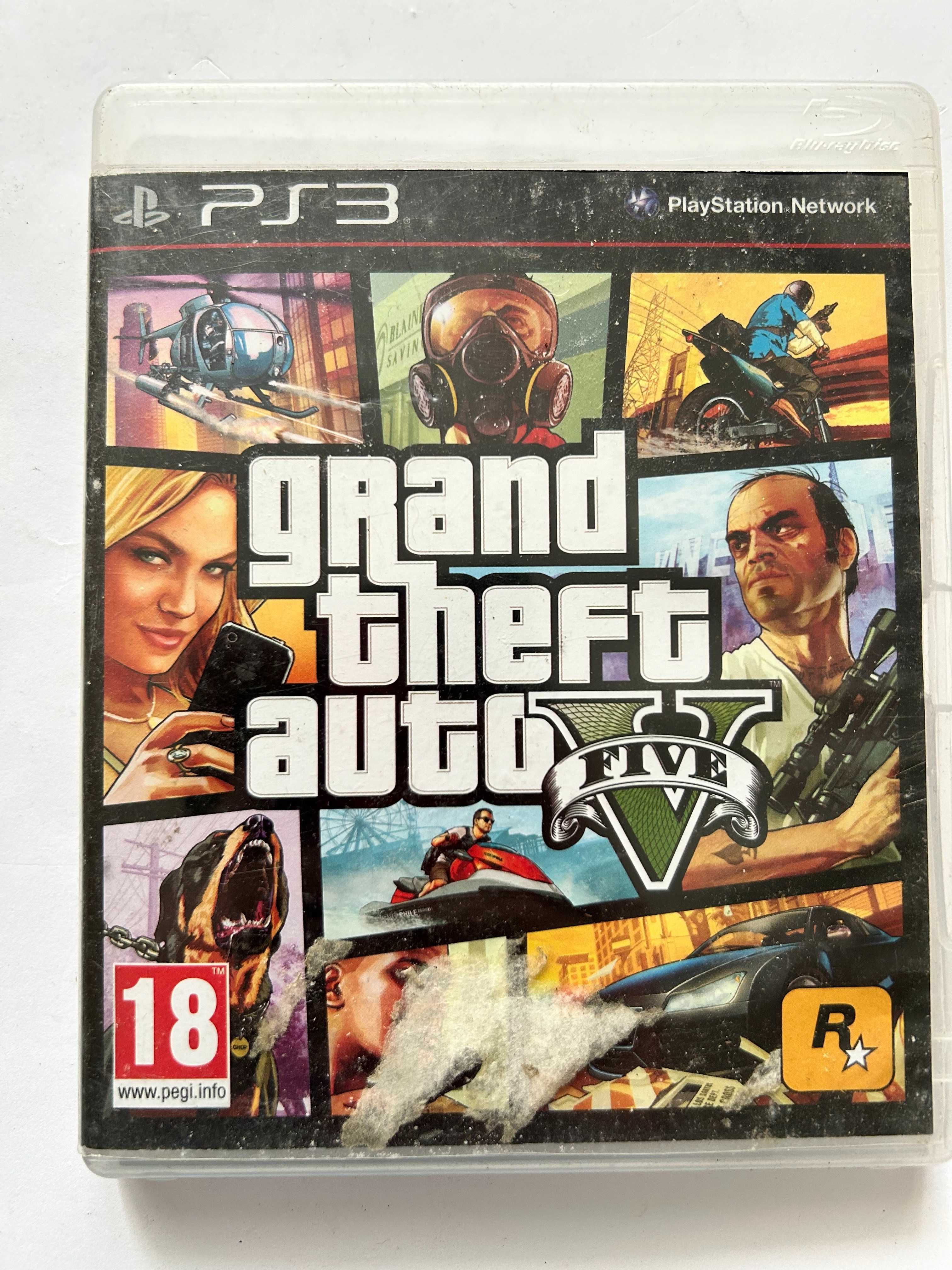 Grand Thieft Auto V GTA PS3
