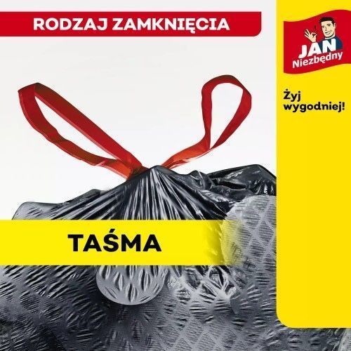 Jan Niezbędny Worki Ld Magnum Flex Taśma 60L 10Szt. - 5 Op.