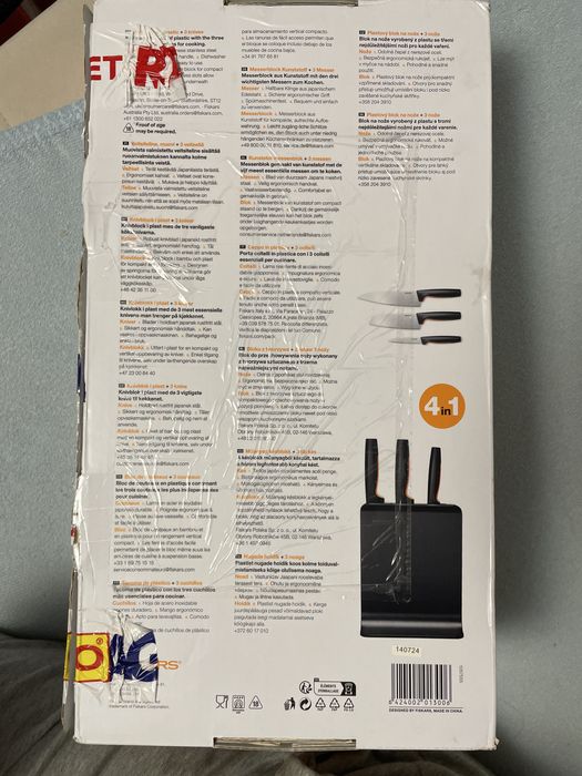 Zestaw noży Fiskars FunctionalForm 4 elementy