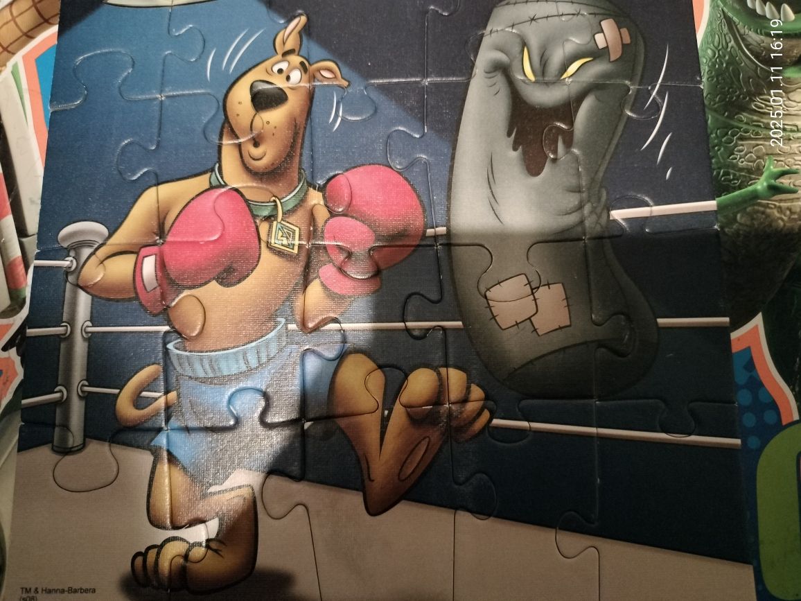 Zestaw puzzli ze Scooby-Doo