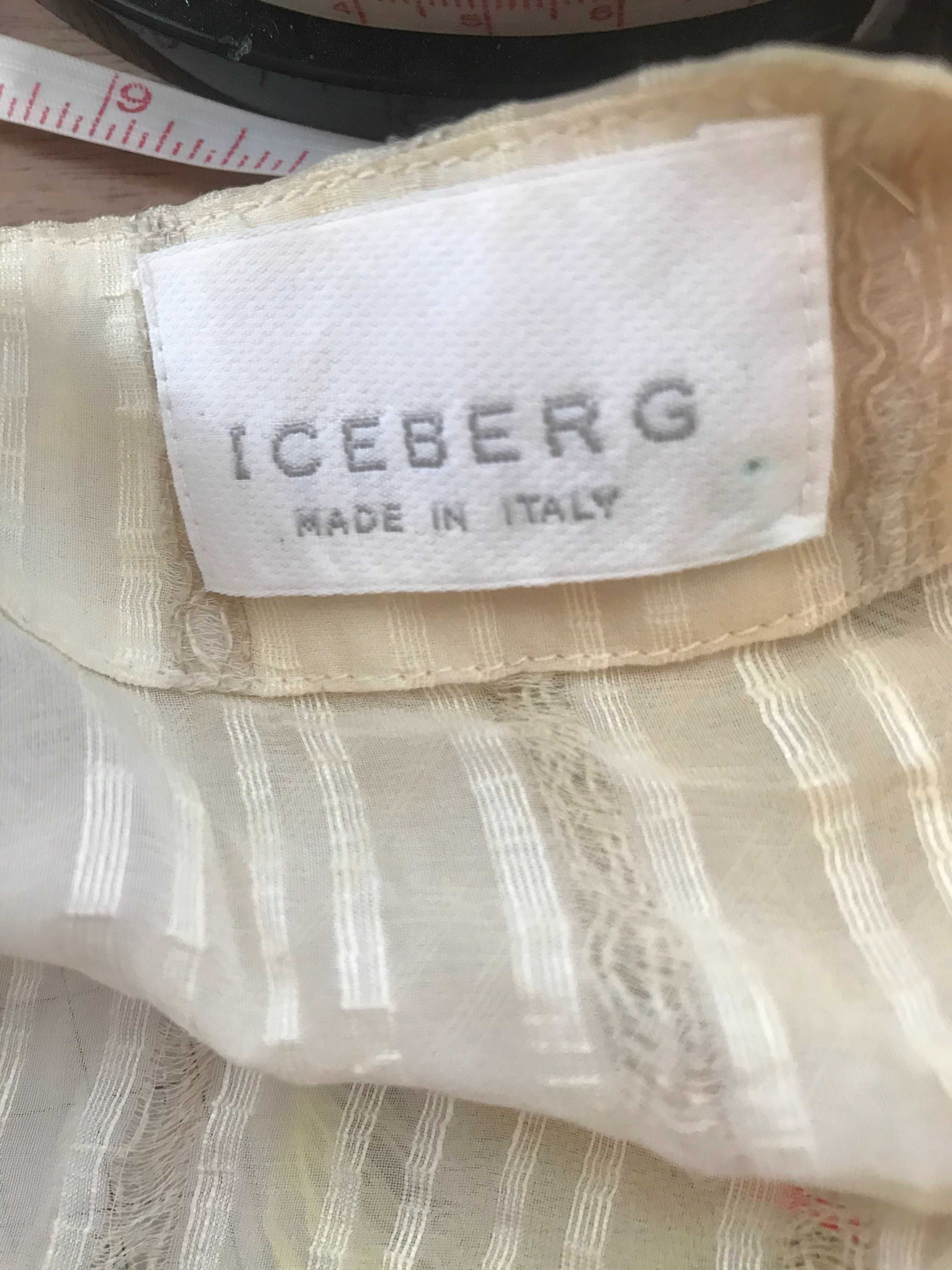 Невесомая шелковая туника-блуза Iceberg Gilmar Италия Оригинал