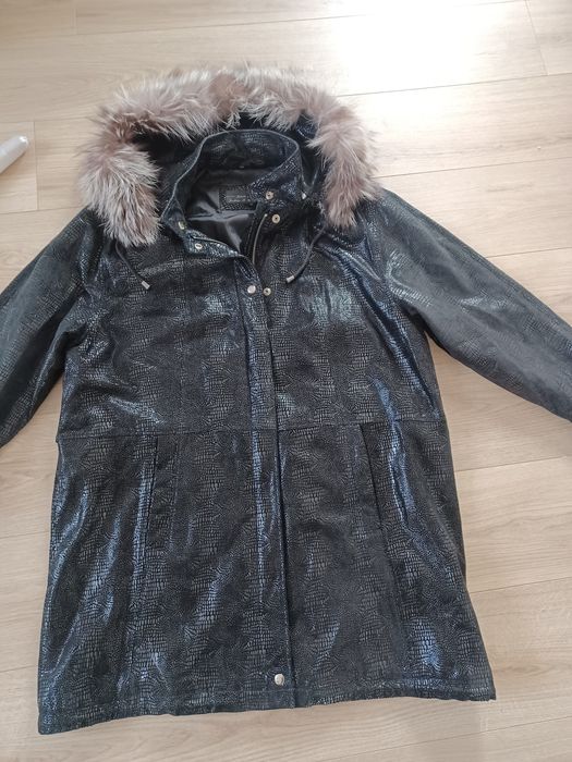 Skórzany płaszcz damski 44 Julia S. Roma
