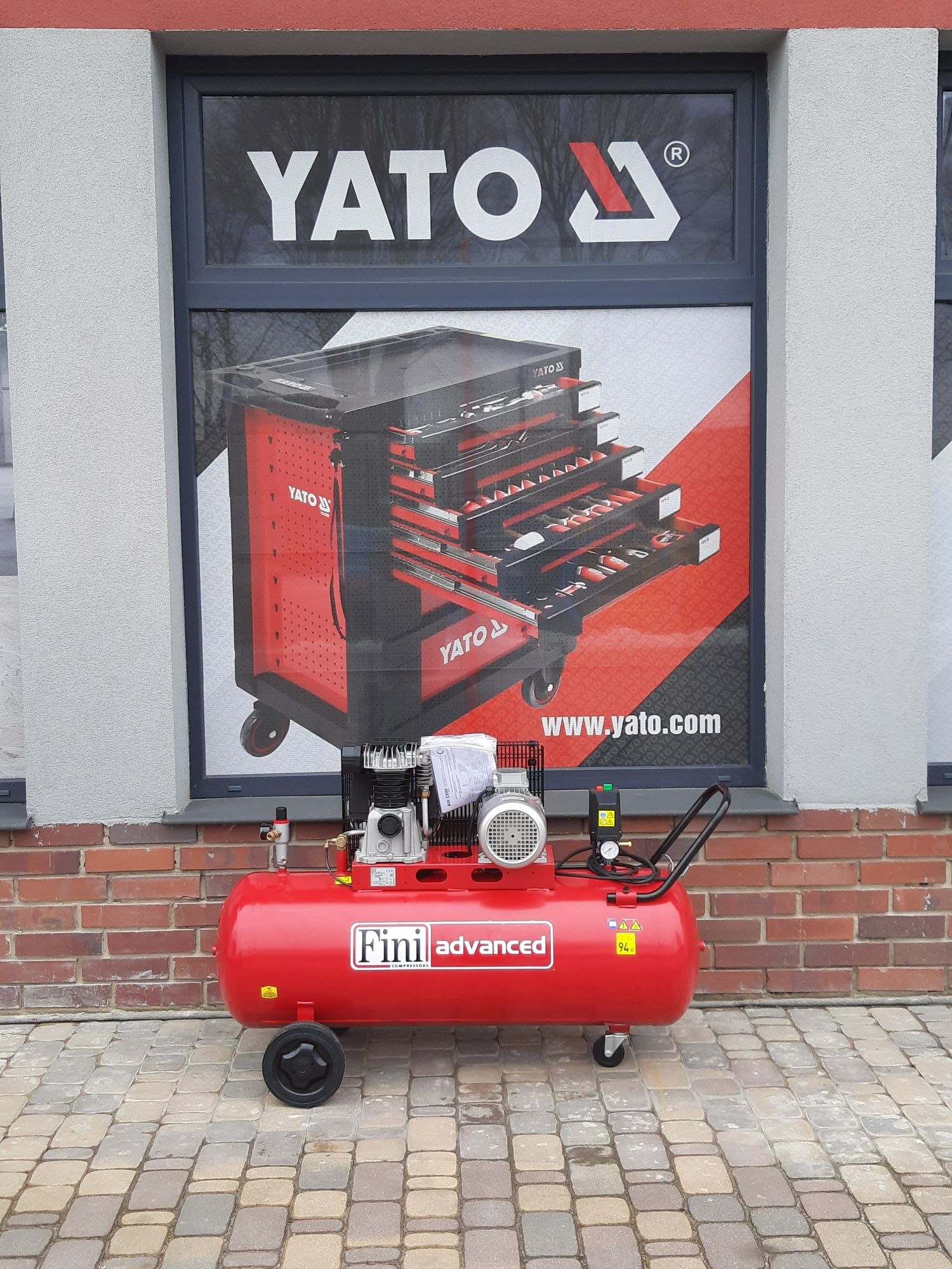 Kompresor sprężarka MK 103 100/3M- 230V - FINI RABAT