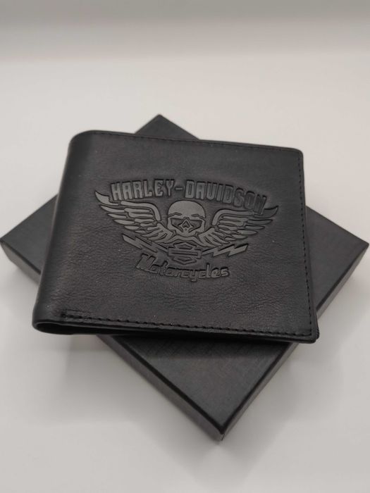 Skórzany portfel Harley Davidson