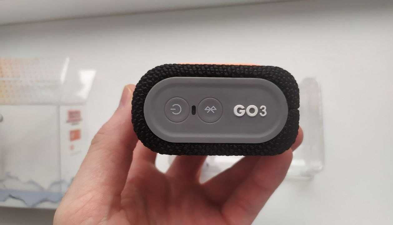 JBL GO 3 портативна блютуз колонка