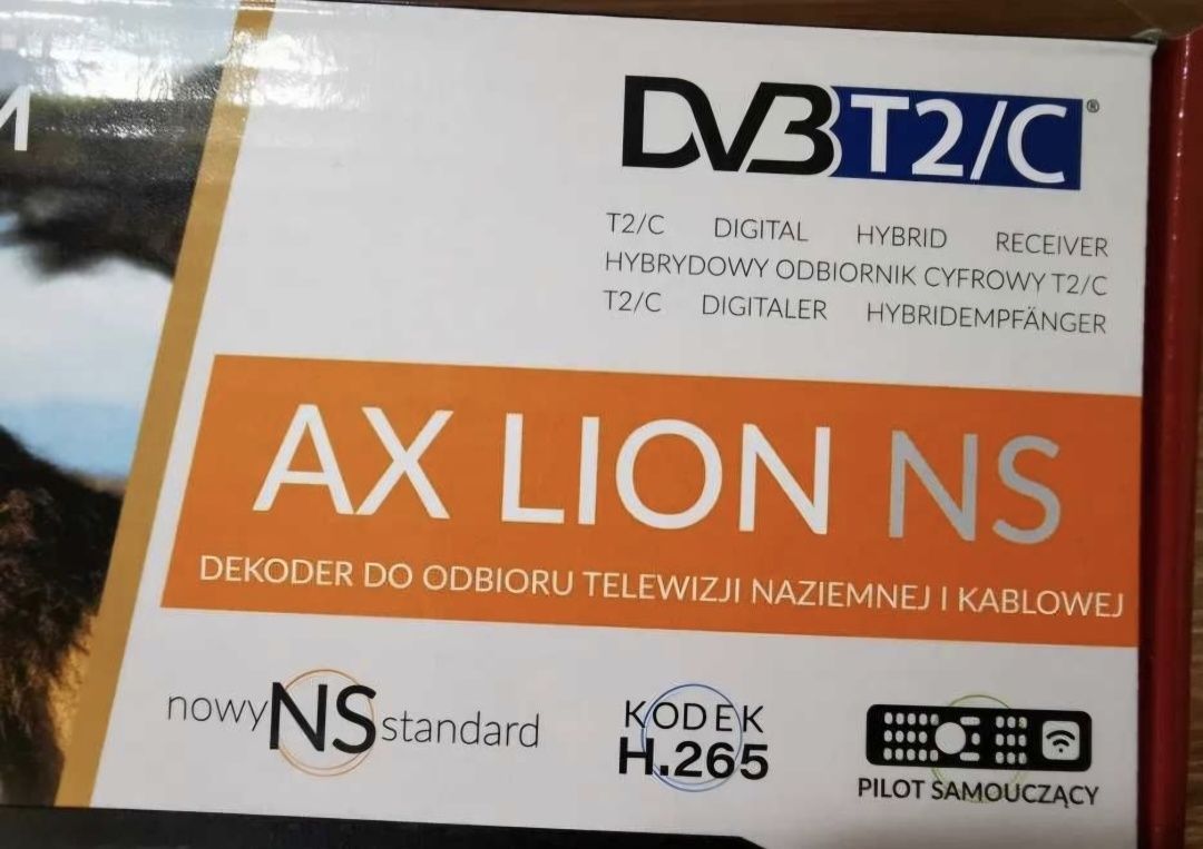 Sprzedam Nowy dekoder DVBT2/DVBC