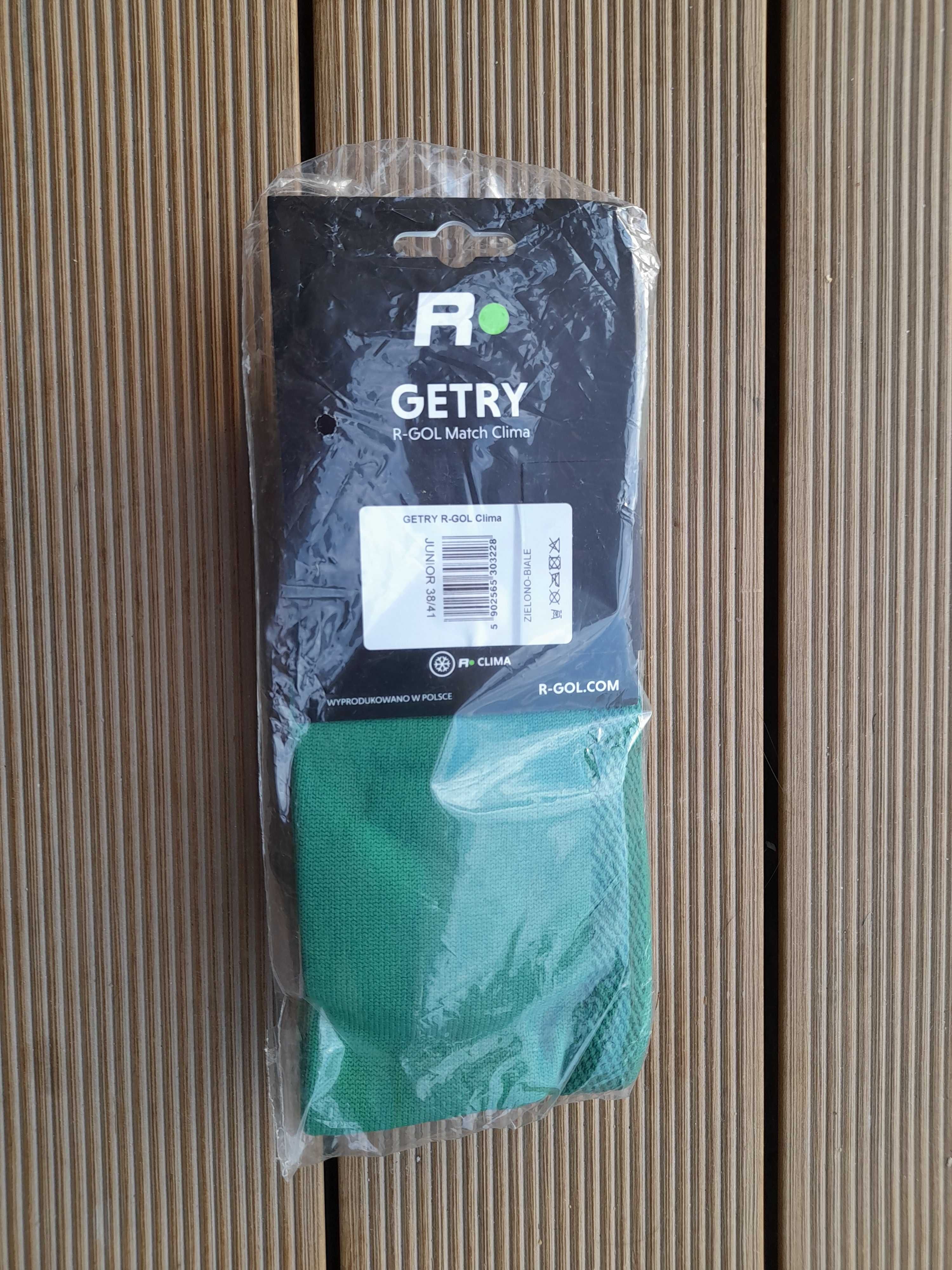 Getry piłkarskie R-GOL Junior 38/41 nowe, zielony