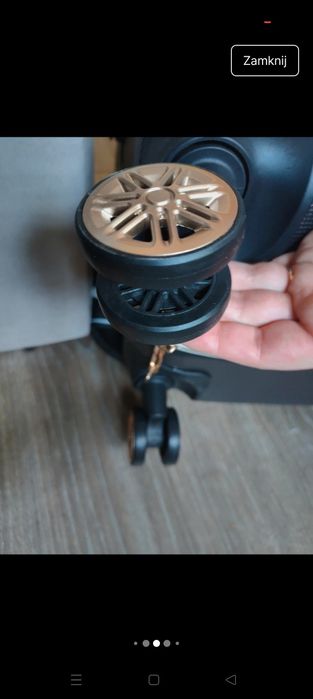 Duża walizka Puccini antracyt