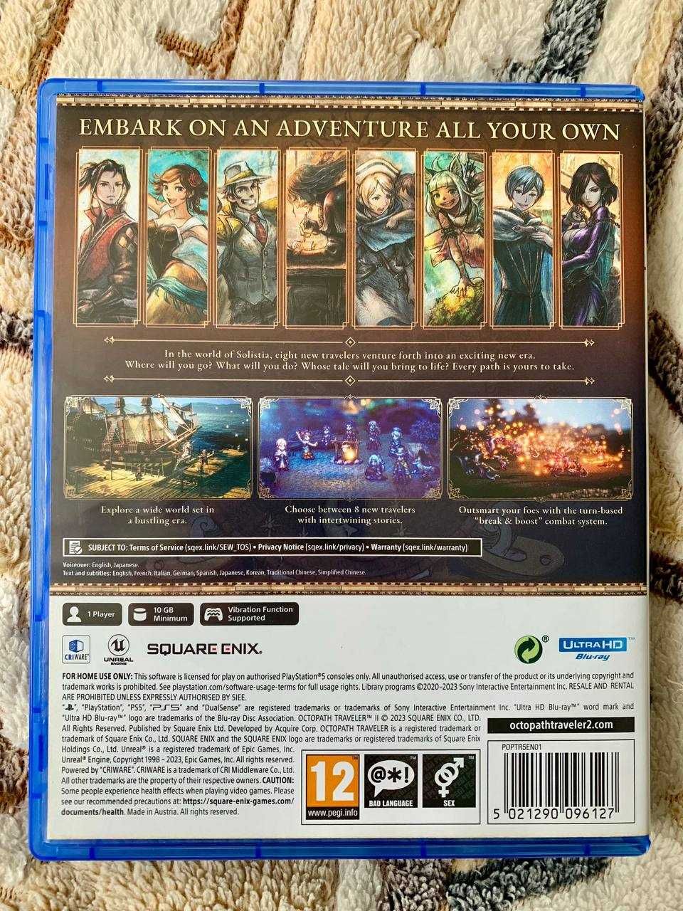 Octopath Traveler 2 [PS5] ENG.