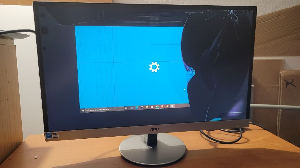 Aoc monitor i2769 vm 27" uszkodzony