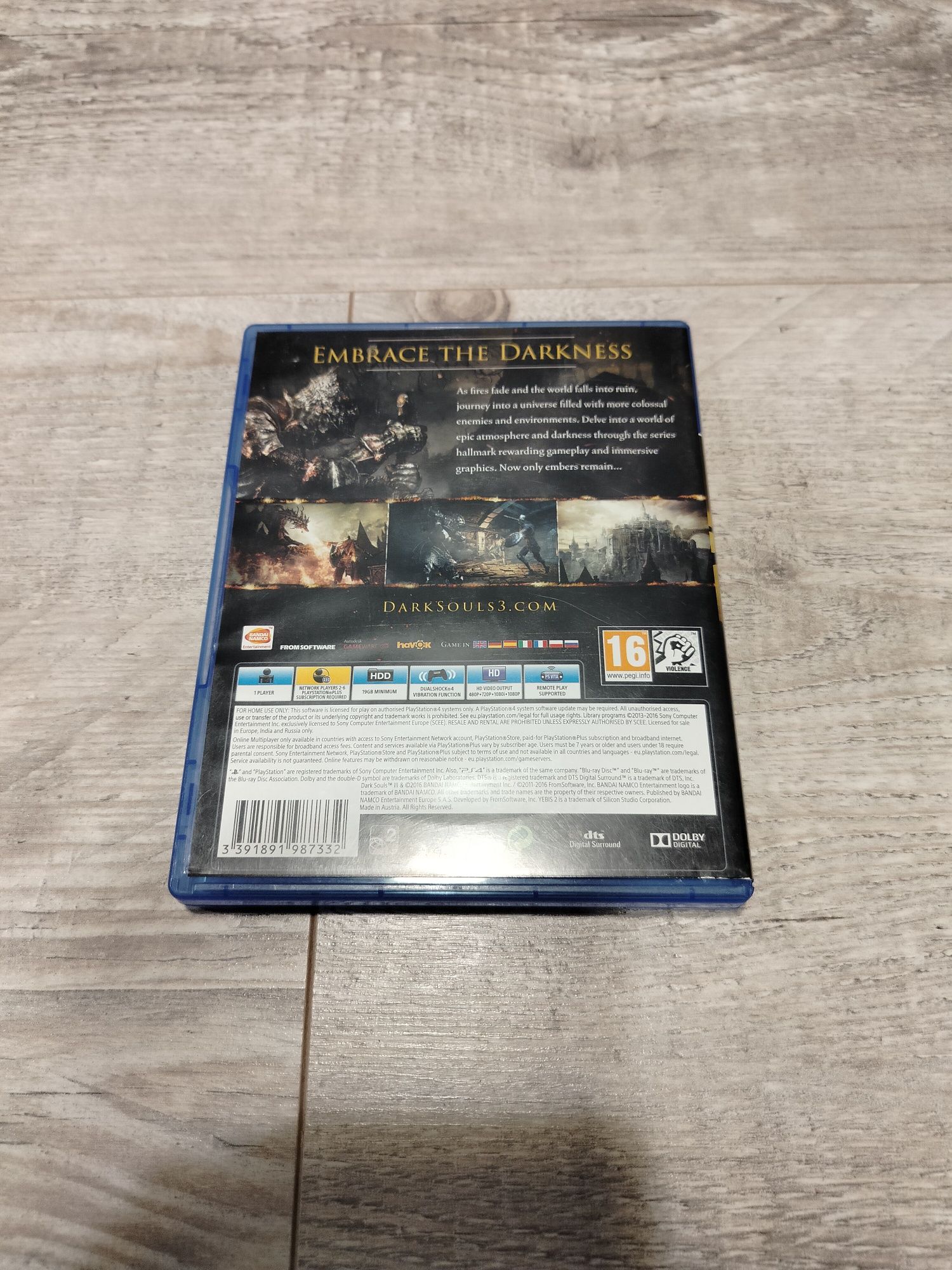 Gra dark souls III ps4