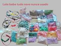 Lote de crianças novo nunca usado