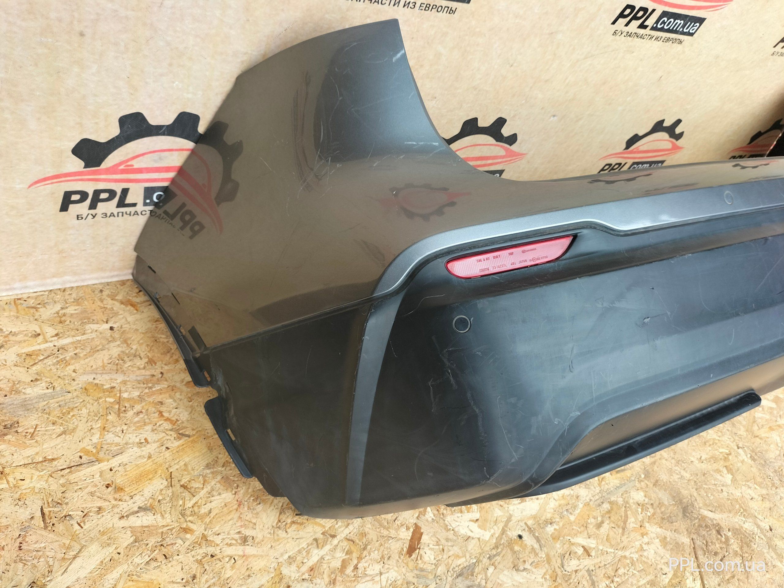 Nissan Qashqai J11 17-21 рестайл Бампер задний 85022-HV00H туманки