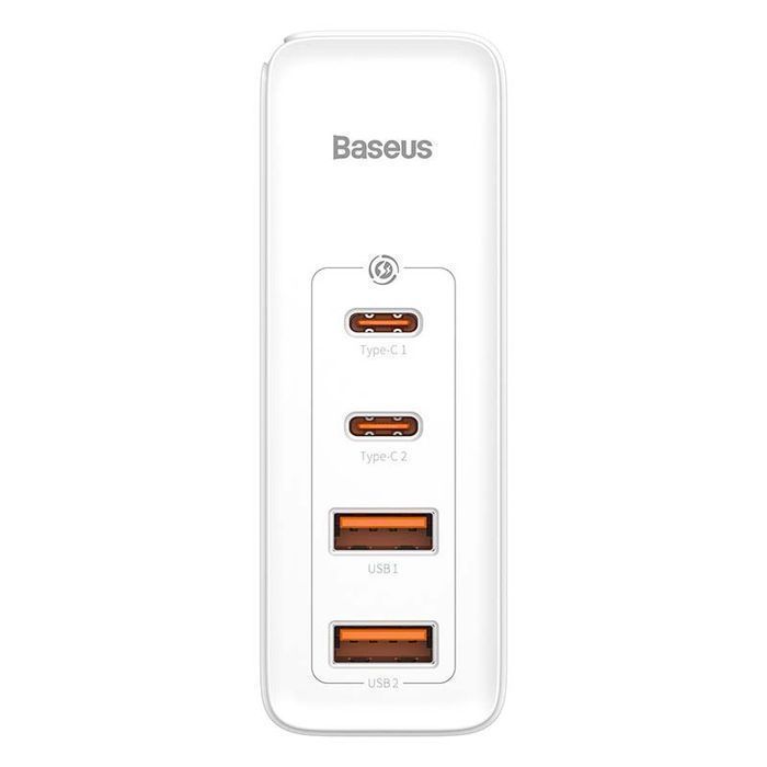 Ładowarka Sieciowa Baseus Gan2 Pro, 2X Usb + 2X Usb-C, 100W, Eu