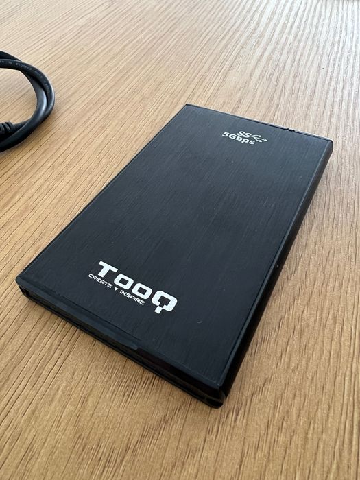 Caixa de Disco Externo TooQ 2,5” SATA