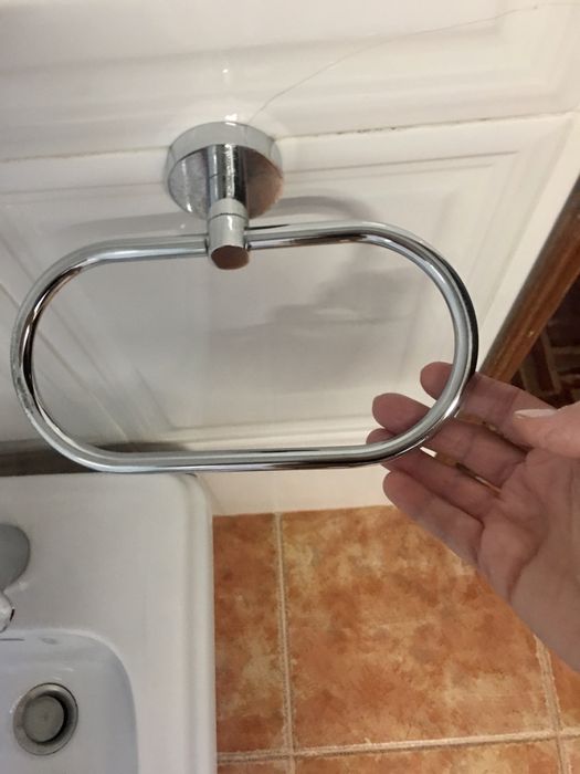 Toalheiro inox Leroy Merlin