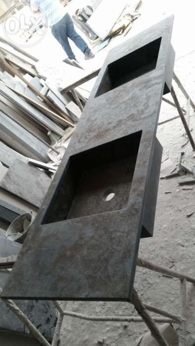 Tampo em pedra de xisto Multicolor