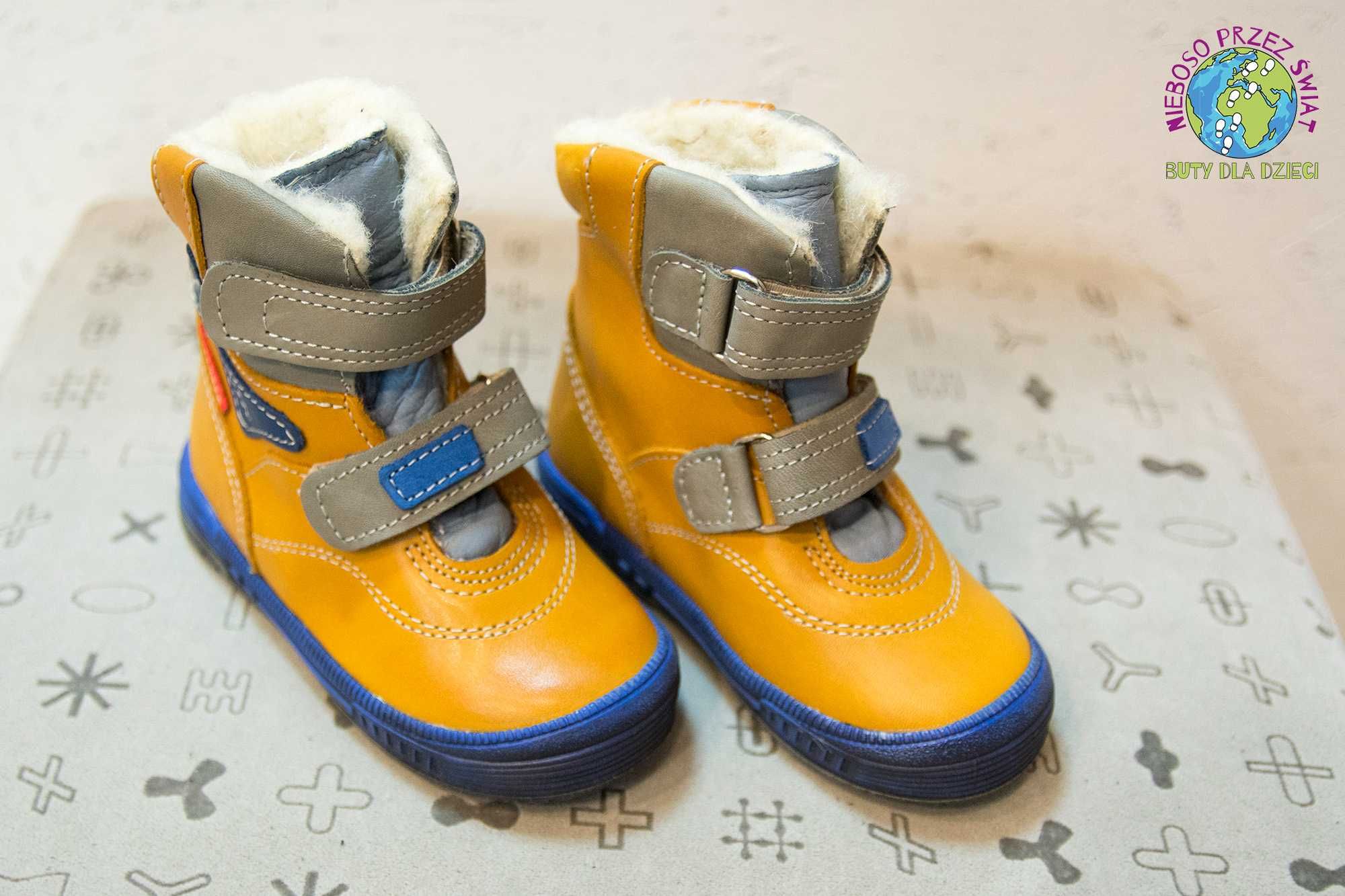 Obuwie dziecięce zimowe buty MAZUREK 1286 r.20