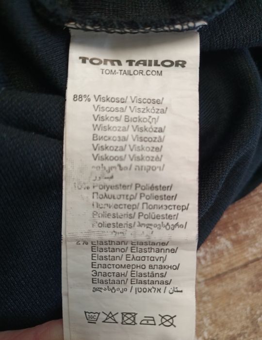 Sukienka ogrodniczka Tom Tailor z kieszeniami Boho tunika okazja