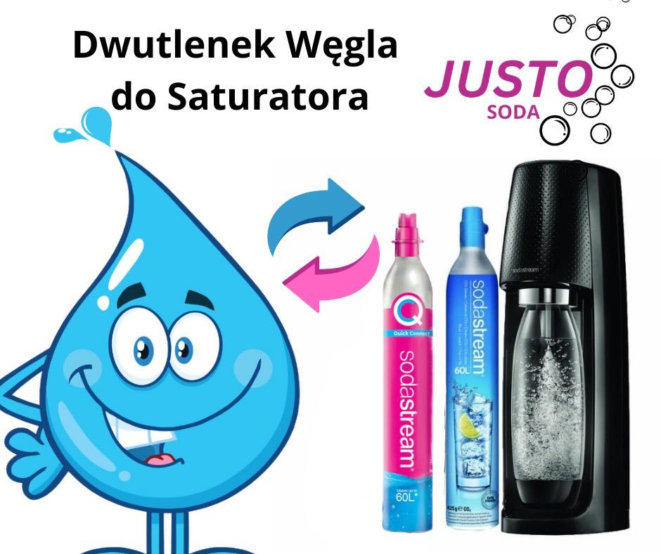 Dwutlenek węgla do saturatora Soda