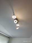 Lampa sufitowa chrom