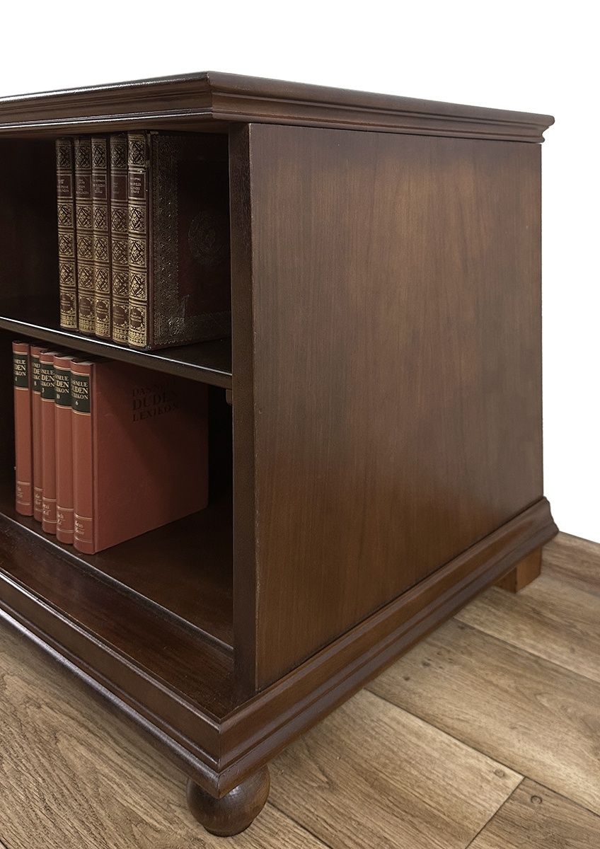 KOMODA PODEST niską szafka pod TV RTV antyk  6 szuflad, 204 cm
