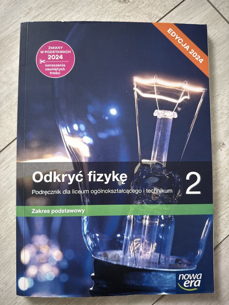 Podręcznik Odkryć fizykę 2 edycja 2024
