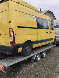 Ćwiartka bok poszycie Renault Master III,Opel Movano 2010-