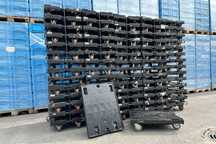 Wózek transportowy 80 x 60 nośność 450 kg , Paleta na kółkach 120 x 80