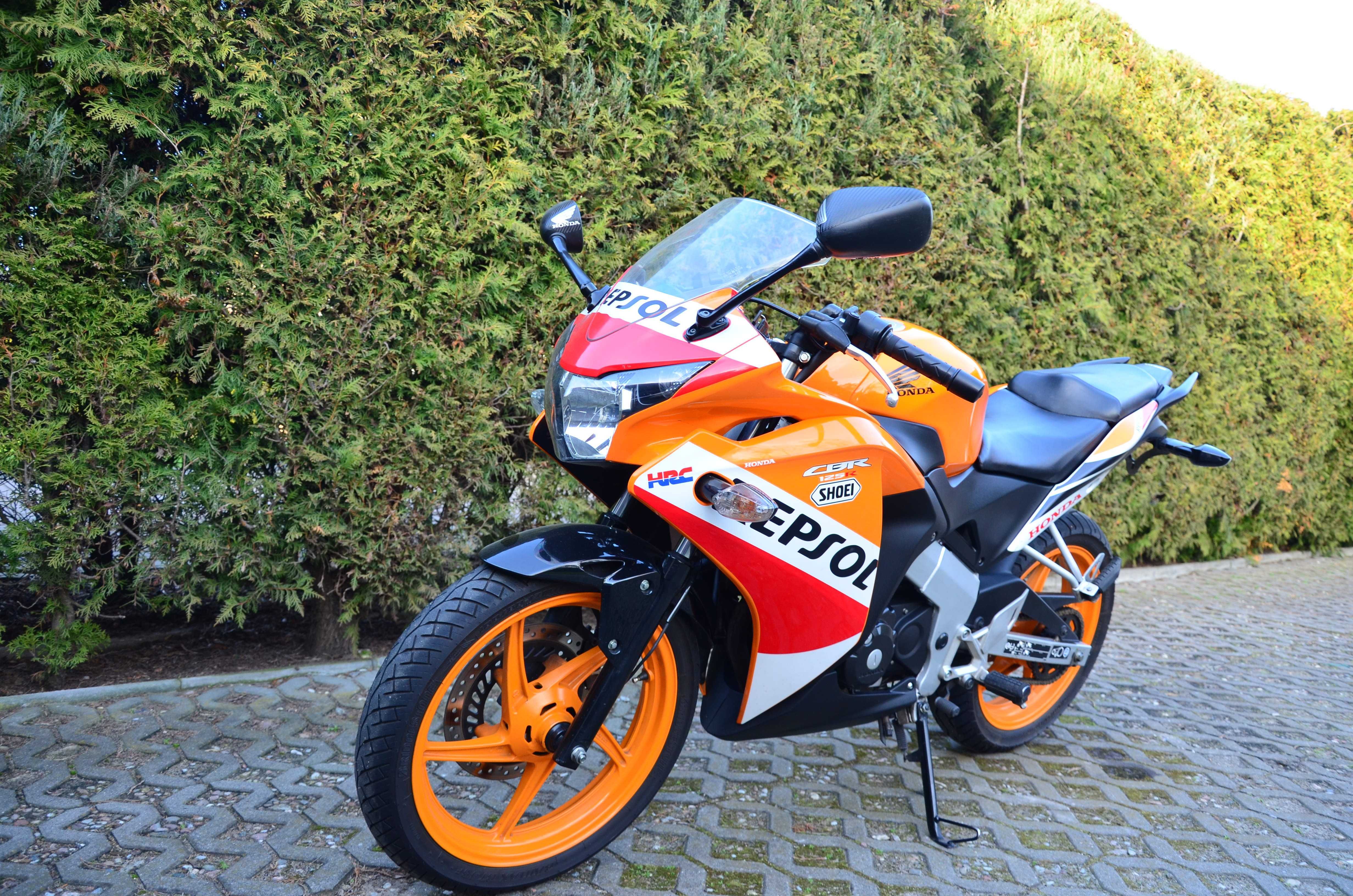 Honda CBR 125 Repsol z Niemiec