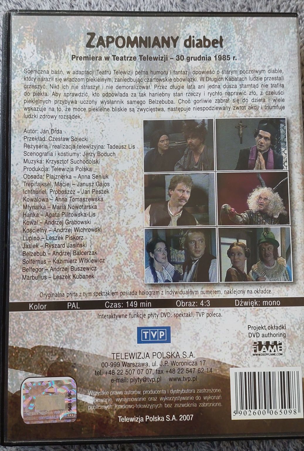 Zapomniany diabel teatr-dvd