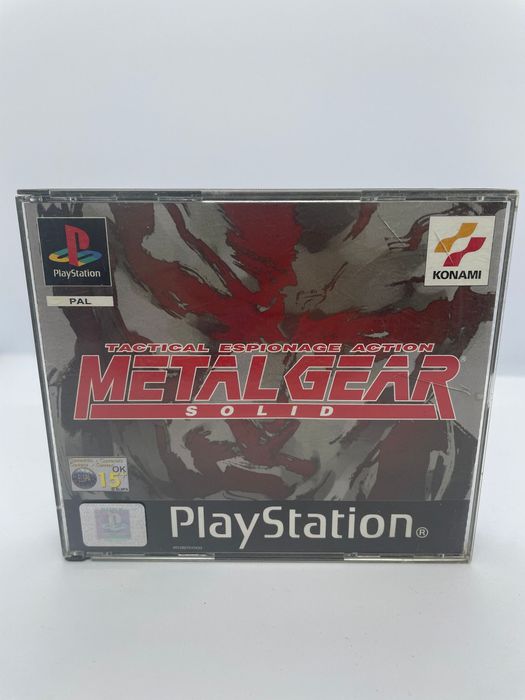 Metal Gear Solid PS1 PSX (FR) Po Francusku