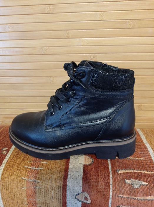 Ботинки зимові жіночі шкіряні