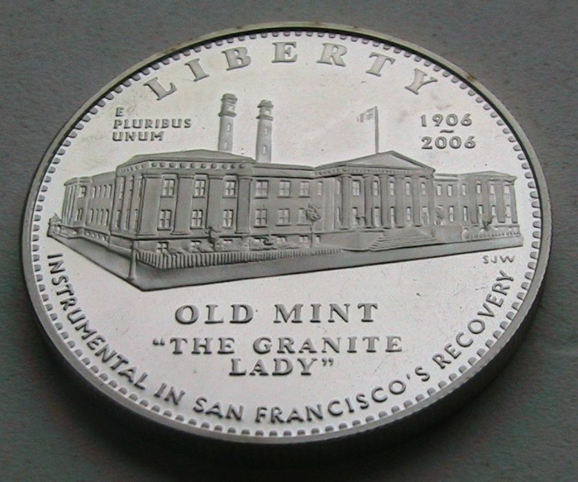 США 1 доллар 2006 Старый мондвор GRANITE LADY
