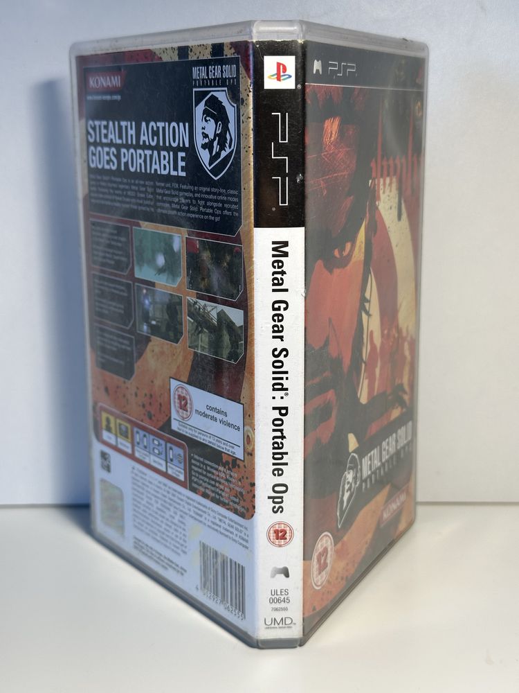 ENG Metal Gear Solid Portable Ops PSP
