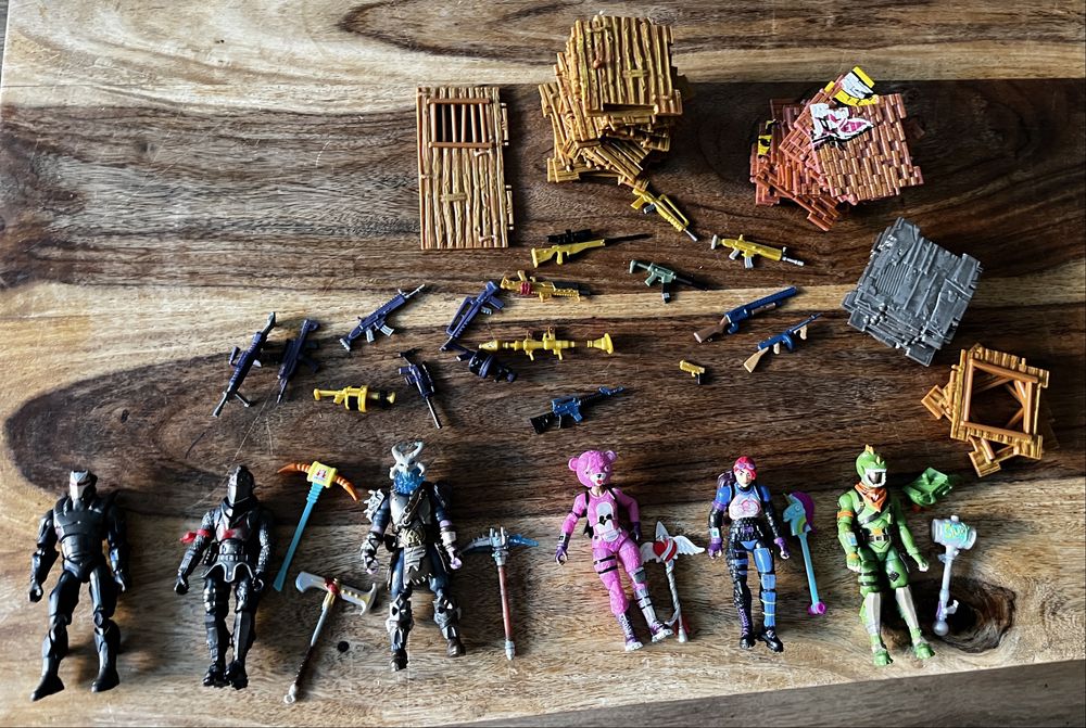 Figurki Fortnite oryginalne EPIC + akcesoria