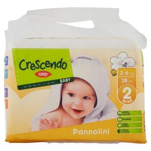 Pannolini Crescendo Coop 2(28шт)