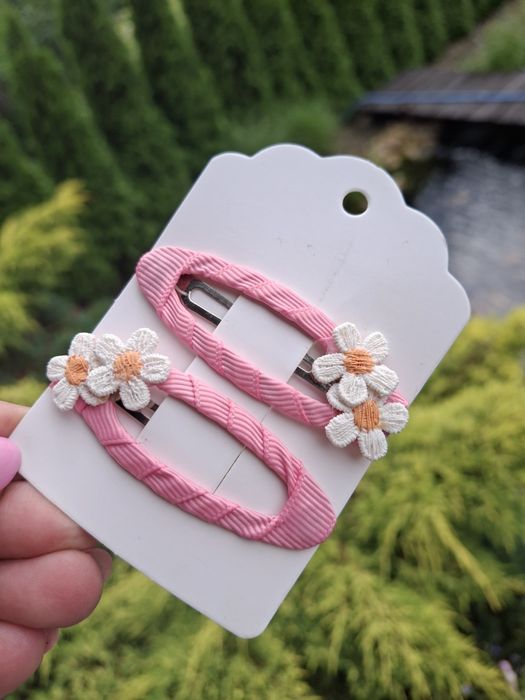 Spinki do włosów handmade 2 szt.