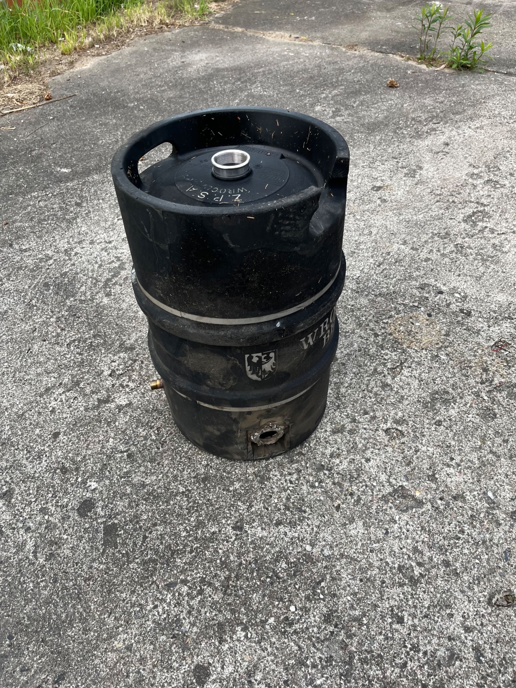 Beczka, keg 50l. destylator