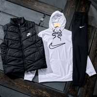 Стильный мужской спортивный костюм жилетка Найк Nike